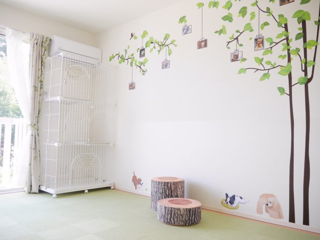 ペットホテル個室2