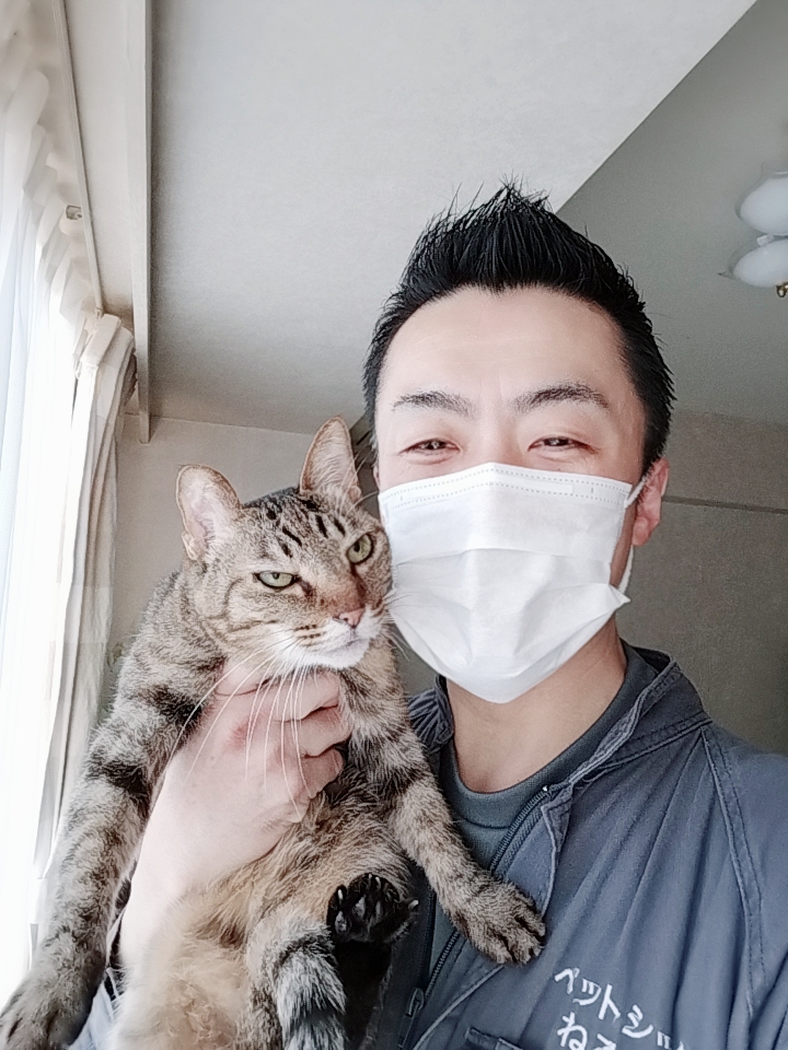 中野区 お得意様 いつも一緒ニャンちゃん お世話レポート🐈