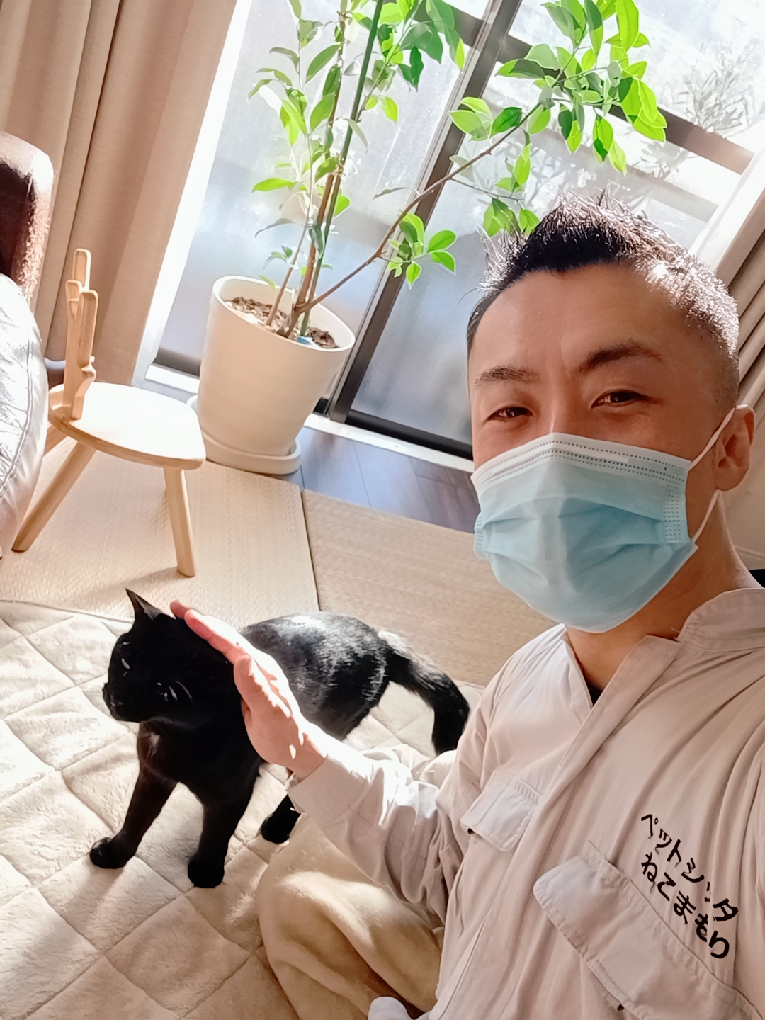 中野区 ご新規様 ご対面〜クロネコちゃん お世話報告