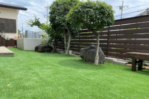 箕面　ペットシッターSmile Family　ドッグランが出来ました